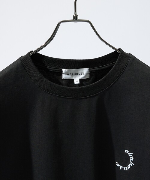 ABAHOUSE(アバハウス)の「サークルロゴ ワンポイント 刺繍Tシャツ(Tシャツ/カットソー・メンズ・ブラック/グレイッシュブルー/グリーン系その他/ホワイト・46/48)」の20枚目の写真