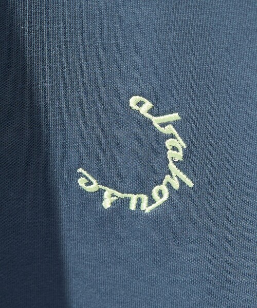 ABAHOUSE(アバハウス)の「サークルロゴ ワンポイント 刺繍Tシャツ(Tシャツ/カットソー・メンズ・ブラック/グレイッシュブルー/グリーン系その他/ホワイト・46/48)」の14枚目の写真