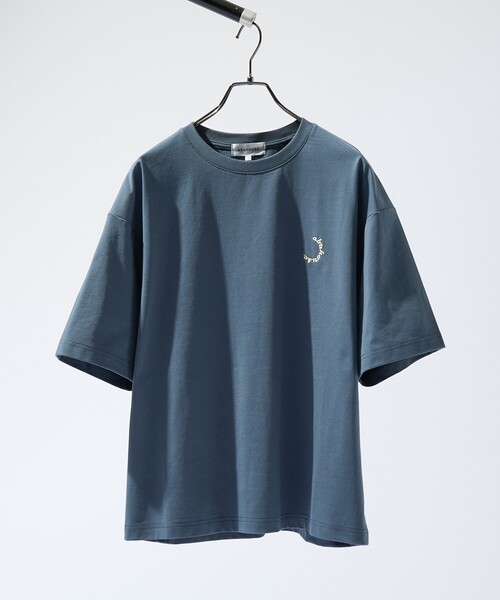 ABAHOUSE(アバハウス)の「サークルロゴ ワンポイント 刺繍Tシャツ(Tシャツ/カットソー・メンズ・ブラック/グレイッシュブルー/グリーン系その他/ホワイト・46/48)」の15枚目の写真