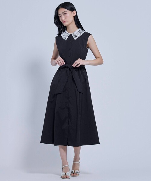 TOCCA（トッカ）の「ETERNAL CHARM ドレス（ワンピース・レディース・ブラック系/ブラウン系・0/00/4/2）」の6枚目の写真