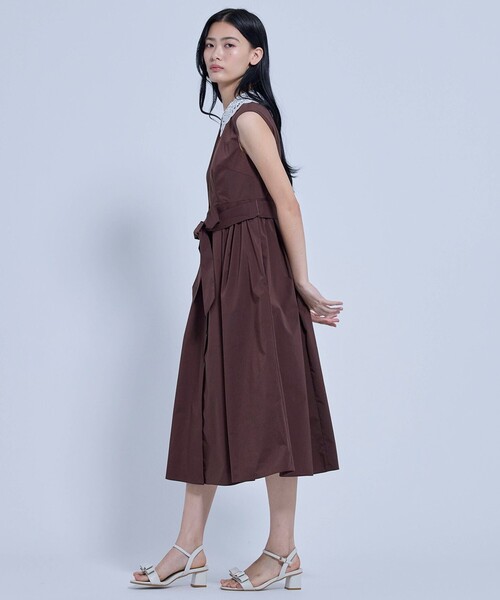 TOCCA（トッカ）の「ETERNAL CHARM ドレス（ワンピース・レディース・ブラック系/ブラウン系・0/00/4/2）」の11枚目の写真