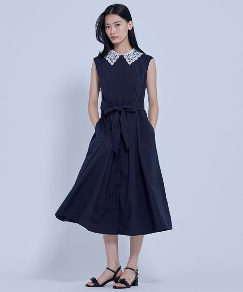 TOCCA（トッカ）の「ETERNAL CHARM ドレス（ワンピース・レディース・ブラック系/ブラウン系・0/00/4/2）」の14枚目の写真