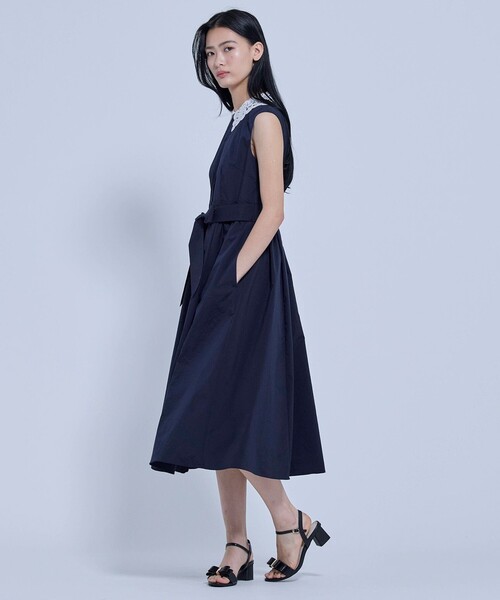 TOCCA（トッカ）の「ETERNAL CHARM ドレス（ワンピース・レディース・ブラック系/ブラウン系・0/00/4/2）」の15枚目の写真