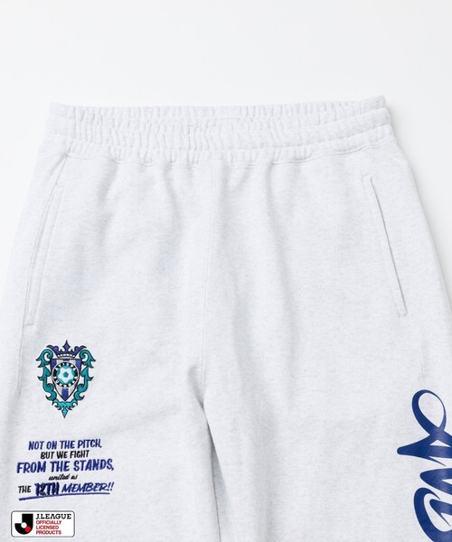 FREAK'S STORE（フリークスストア）の「FREAK’S STORE/フリークスストア J.LEAGUE × FREAK’S STORE 別注SUPPORTERS SWEAT PANTS【アビスパ福岡】（その他パンツ・メンズ・ライトグレー・MEDIUM/LARGE）」の15枚目の写真