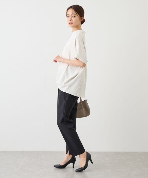 Jayro(ジャイロ)の「ワッシャーヘンリーネックブラウス(シャツ/ブラウス・レディース・ホワイト系その他/ブルー系その他4/ブラック/ホワイト系その他5/ブルー系その他2/サックスブルー・M)」の22枚目の写真