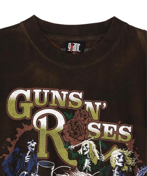 giant Vintage(ジャイアントヴィンテージ)の「Giant Vintage/ジャイアント ヴィンテージ/GUNS N ROSES SKELTON SLIVE(Tシャツ/カットソー・メンズ・ブラック・L/S/M)」の3枚目の写真
