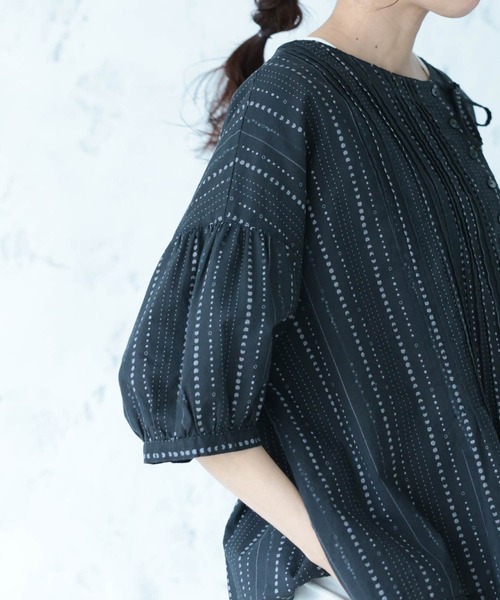 soulberry(ソウルベリー)の「星月夜のブラウス(シャツ/ブラウス・レディース・スミクロ・LL/3L/4L/5L/M/L)」の15枚目の写真