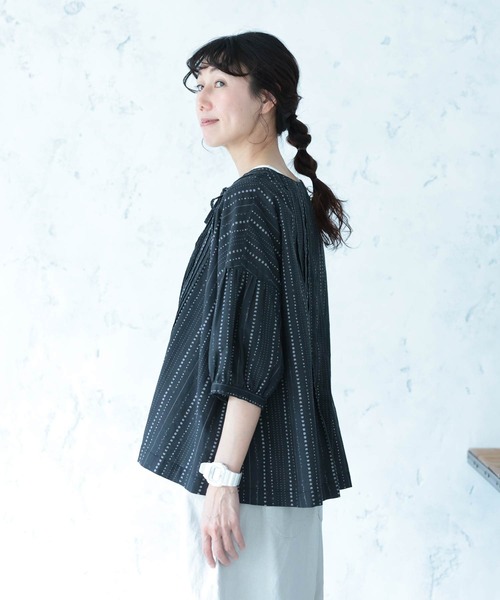 soulberry(ソウルベリー)の「星月夜のブラウス(シャツ/ブラウス・レディース・スミクロ・LL/3L/4L/5L/M/L)」の19枚目の写真