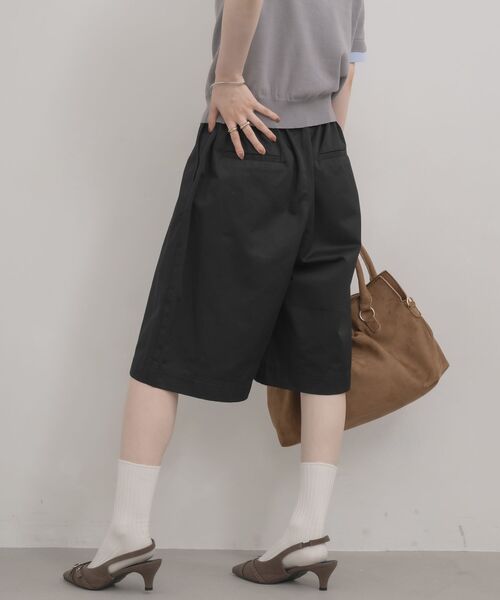 RETRO GIRL(レトロガール)の「タックハーフパンツ(その他パンツ・レディース・ブラック/ブラウン・FREE)」の10枚目の写真