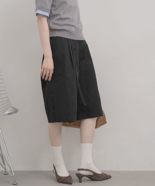 RETRO GIRL(レトロガール)の「タックハーフパンツ(その他パンツ・レディース・ブラック/ブラウン・FREE)」の11枚目の写真