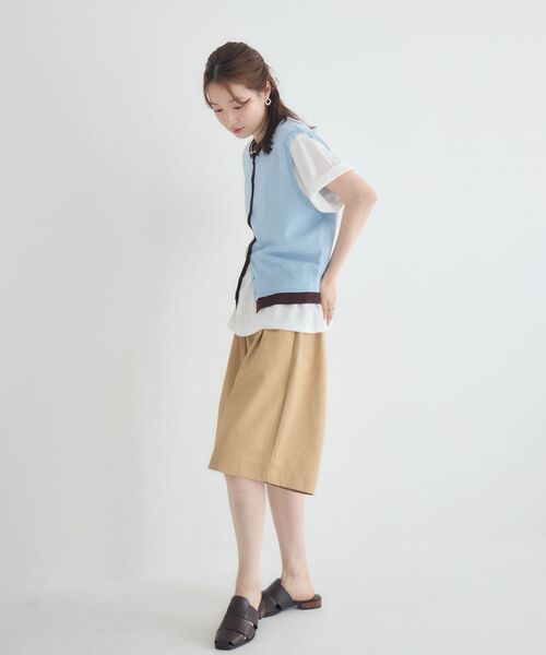 RETRO GIRL(レトロガール)の「タックハーフパンツ(その他パンツ・レディース・ブラック/ブラウン・FREE)」の14枚目の写真