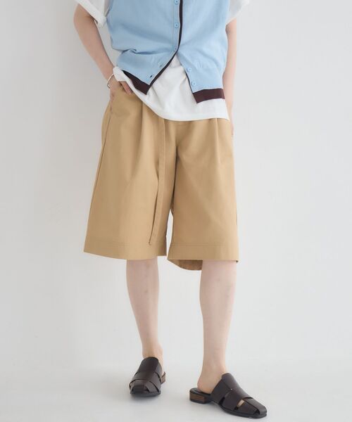 RETRO GIRL(レトロガール)の「タックハーフパンツ(その他パンツ・レディース・ブラック/ブラウン・FREE)」の15枚目の写真
