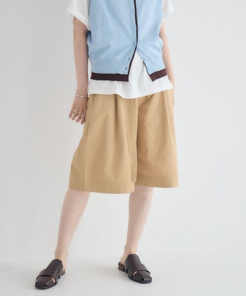 RETRO GIRL(レトロガール)の「タックハーフパンツ(その他パンツ・レディース・ブラック/ブラウン・FREE)」の16枚目の写真