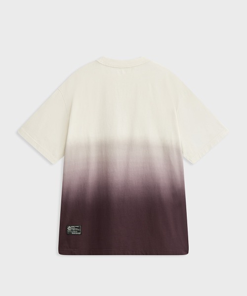 MODE COMMUTER（モードコミューター）の「Gradient Knit Crew Neck S/S T-Shirt（Tシャツ/カットソー・メンズ・グレー/ホワイト・SMALL/MEDIUM/LARGE）」の8枚目の写真