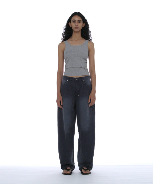 PARTIMENTO WOMEN(パルティメントウィメン)の「ラッチドスリーブレス_メランジ(Tシャツ/カットソー・レディース・その他・SMALL/MEDIUM)」の5枚目の写真