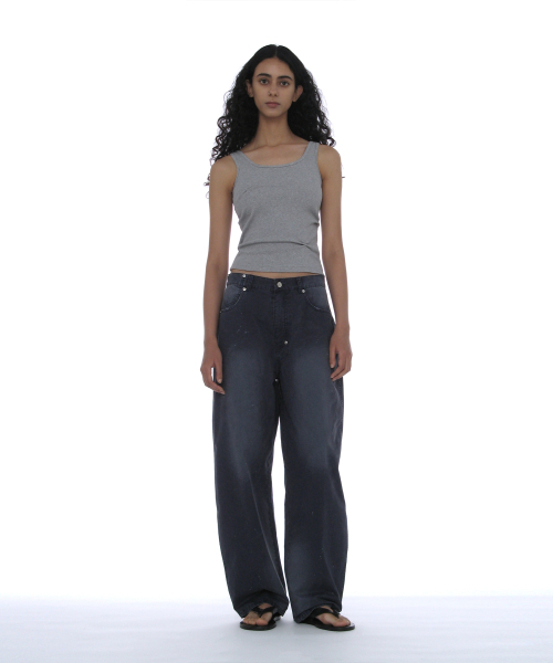 PARTIMENTO WOMEN(パルティメントウィメン)の「ラッチドスリーブレス_メランジ(Tシャツ/カットソー・レディース・その他・SMALL/MEDIUM)」の8枚目の写真