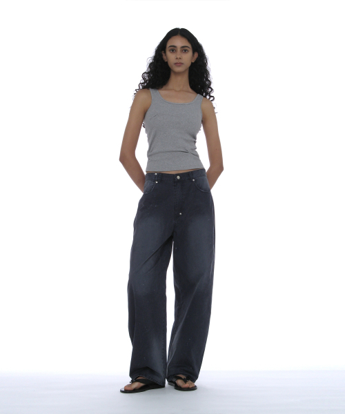PARTIMENTO WOMEN(パルティメントウィメン)の「ラッチドスリーブレス_メランジ(Tシャツ/カットソー・レディース・その他・SMALL/MEDIUM)」の9枚目の写真