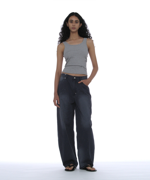PARTIMENTO WOMEN(パルティメントウィメン)の「ラッチドスリーブレス_メランジ(Tシャツ/カットソー・レディース・その他・SMALL/MEDIUM)」の10枚目の写真