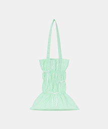 CVICO ATELIER（シビコ アトリエ）の「Cherie Bag (Mint  Dot)（エコバッグ/サブバッグ）」