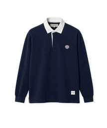 CLASSIC SOLID RUGBY T-SHIRT (NAVY)