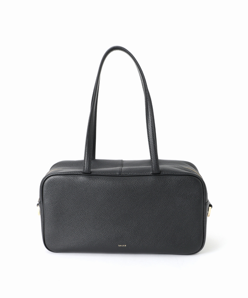 VERMEIL par iena(ヴェルメイユパーイエナ)の「SALCE サルーチェ ARISA GRAIN W34xH17xD12cm 4463250001(ボストンバッグ・レディース・ブラック・FREE)」の4枚目の写真