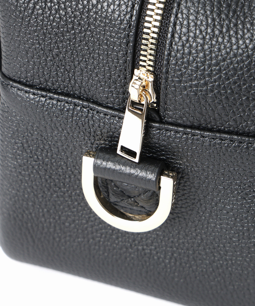 VERMEIL par iena(ヴェルメイユパーイエナ)の「SALCE サルーチェ ARISA GRAIN W34xH17xD12cm 4463250001(ボストンバッグ・レディース・ブラック・FREE)」の9枚目の写真