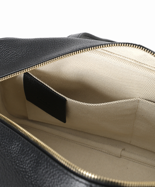 VERMEIL par iena(ヴェルメイユパーイエナ)の「SALCE サルーチェ ARISA GRAIN W34xH17xD12cm 4463250001(ボストンバッグ・レディース・ブラック・FREE)」の11枚目の写真