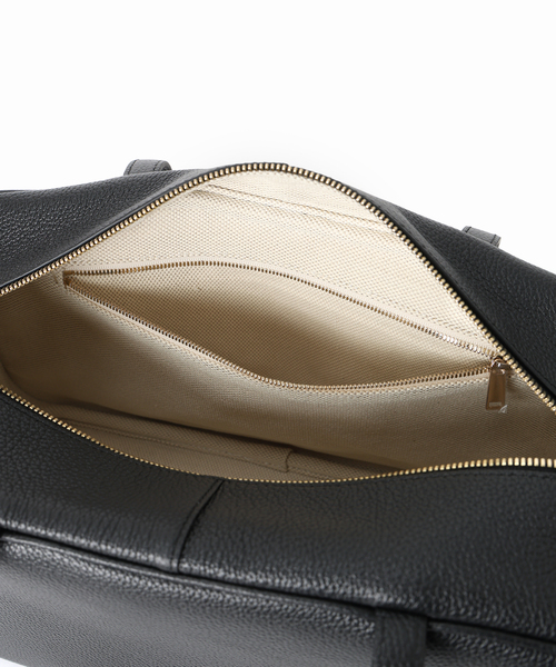 VERMEIL par iena(ヴェルメイユパーイエナ)の「SALCE サルーチェ ARISA GRAIN W34xH17xD12cm 4463250001(ボストンバッグ・レディース・ブラック・FREE)」の14枚目の写真