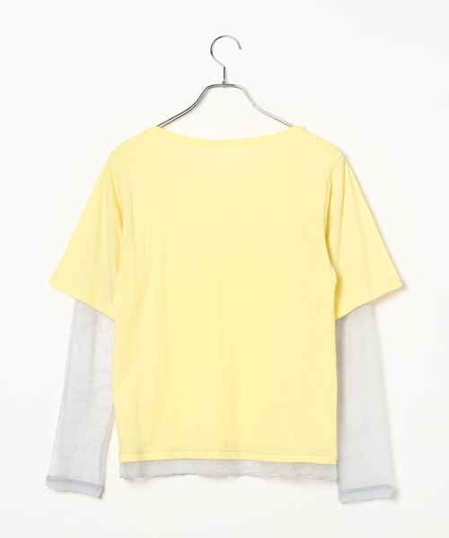 LEPSIM(レプシィム)の「タンク×長袖レイヤード《2点セット》 840060(Tシャツ/カットソー・レディース・ネイビー/チャコールグレー/ブラック・MEDIUM/LARGE)」の6枚目の写真