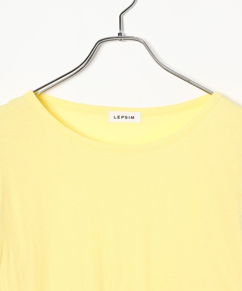 LEPSIM(レプシィム)の「タンク×長袖レイヤード《2点セット》 840060(Tシャツ/カットソー・レディース・ネイビー/チャコールグレー/ブラック・MEDIUM/LARGE)」の7枚目の写真