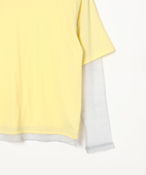 LEPSIM(レプシィム)の「タンク×長袖レイヤード《2点セット》 840060(Tシャツ/カットソー・レディース・ネイビー/チャコールグレー/ブラック・MEDIUM/LARGE)」の8枚目の写真