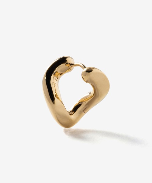 TOM WOOD（トムウッド）の「【TOM WOOD / トムウッド】Dean Hoops Gold / ディーン フープ ピアス ゴールド（ピアス（両耳用）・レディース・ゴールド・FREE）」の4枚目の写真
