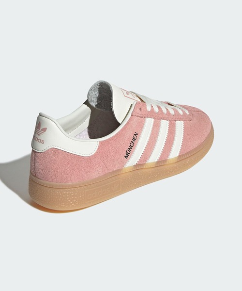 adidas(アディダス)の「ミュンヘン / Muenchen スニーカー / アディダスオリジナルス adidas Originals(スニーカー・レディース・ピンク・23.0cm/23.5cm/24.0cm/24.5cm/27.0cm/27.5cm/22.5cm/22.0cm/29.0cm/25.0cm/25.5cm/26.0cm/26.5cm/28.0cm/28.5cm)」の6枚目の写真