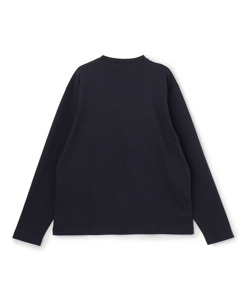 UNFILO(アンフィーロ)の「3シーズンスウェット ヘンリーネックTEE(スウェット・メンズ・ライトグレー系/ネイビー系/ブラック系・SMALL/X-LARGE/MEDIUM/LARGE)」の16枚目の写真