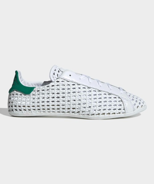 adidas(アディダス)の「スタンスミス ロープロ / STAN SMITH LO PRO / アディダスオリジナルス adidas Originals(スニーカー・レディース・ホワイト・24.0cm/27.0cm/26.0cm/26.5cm/22.0cm/22.5cm/23.0cm/23.5cm/28.0cm/28.5cm/29.0cm/24.5cm/25.0cm/25.5cm/27.5cm)」の2枚目の写真