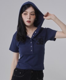 レースナンバリング フーディー Tシャツ 【ドット】