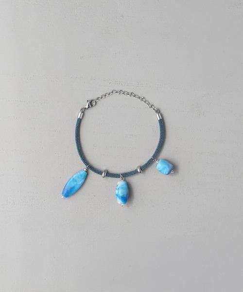 and cloud(アンドクラウド)の「Sea Drop Bracelet(ブレスレット・レディース・シルバー系その他・FREE)」の1枚目の写真