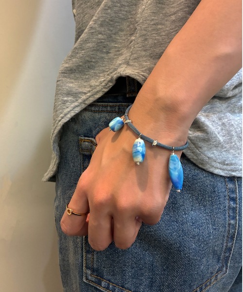 and cloud(アンドクラウド)の「Sea Drop Bracelet(ブレスレット・レディース・シルバー系その他・FREE)」の3枚目の写真