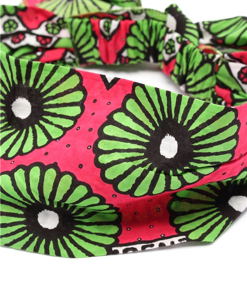 チャイハネ（チャイハネ）の「【チャイハネ】カンガリボンターバン / ヘアバンド（ヘアバンド・レディース・ネイビー/レッド/ターコイズブルー・FREE）」の5枚目の写真