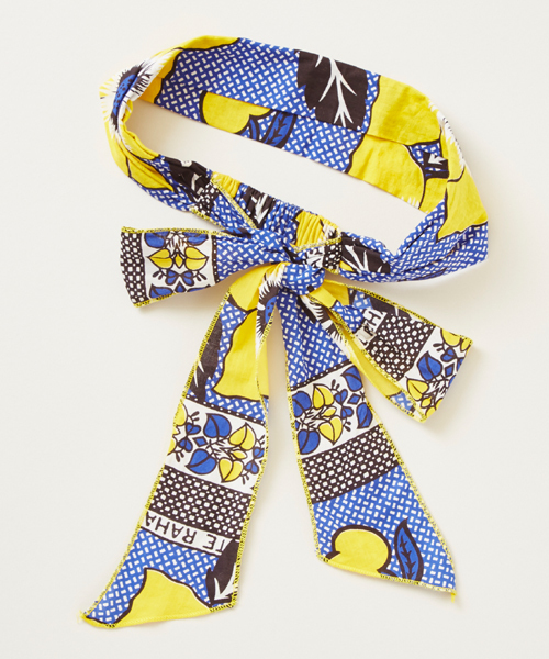 チャイハネ（チャイハネ）の「【チャイハネ】カンガリボンターバン / ヘアバンド（ヘアバンド・レディース・ネイビー/レッド/ターコイズブルー・FREE）」の9枚目の写真