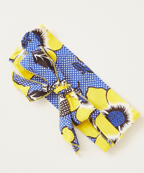 チャイハネ（チャイハネ）の「【チャイハネ】カンガリボンターバン / ヘアバンド（ヘアバンド・レディース・ネイビー/レッド/ターコイズブルー・FREE）」の10枚目の写真