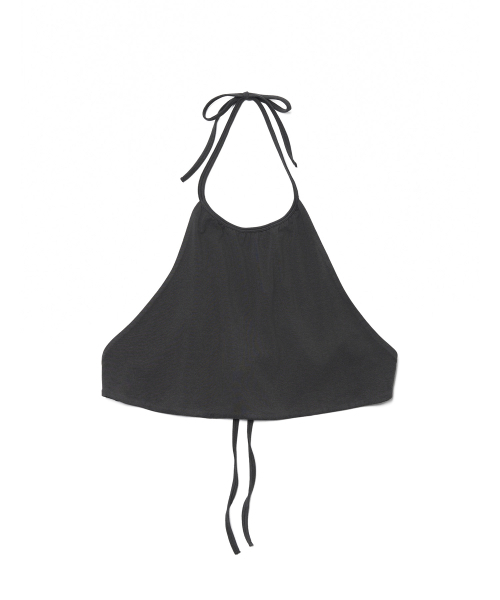 TTUDEMENT（トュードメント）の「HALTER-NECK LAYERED T-SHIRT_CHARCOAL（Tシャツ/カットソー・レディース・その他・FREE）」の5枚目の写真