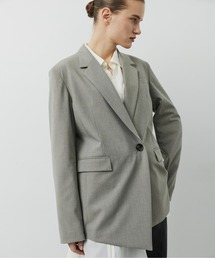 【CITY TOKYO/シティートウキョウ】Hem Tailored Jacket/ヘムテーラードウールジャケット