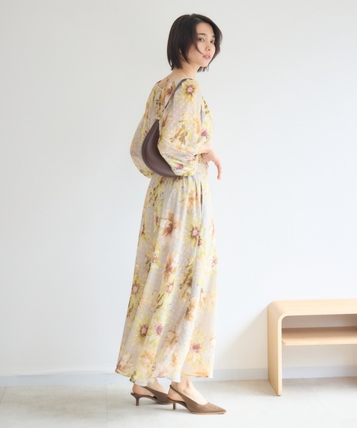 KATHARINE ROSS(キャサリンロス)の「チェスフラワープリントブラウス(シャツ/ブラウス・レディース・イエロー/ブラック・FREE)」の10枚目の写真