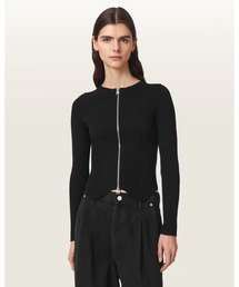 CRUZ DUAL ZIP RIBBED CARDIGAN | CRUZ DUAL ジップ リブ カーディガン