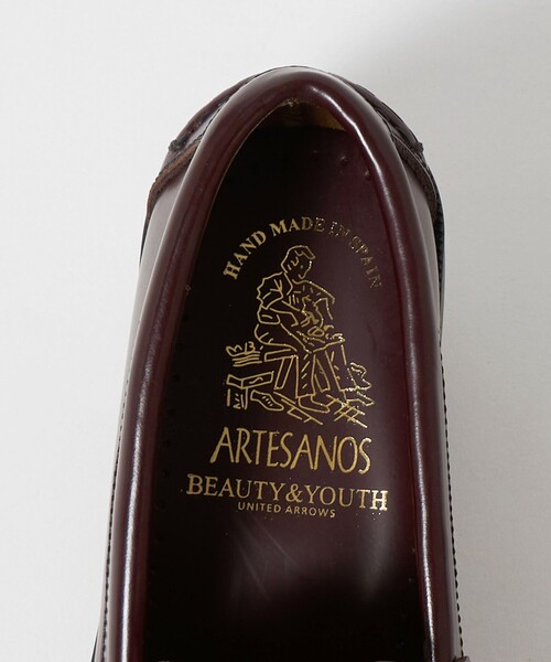 ARTESANOS(アルテサノス)の「【別注】<ARTESANOS>レザー ベーシック ローファー(ローファー・レディース・ブラック/ワイン・36/39/37/38)」の19枚目の写真