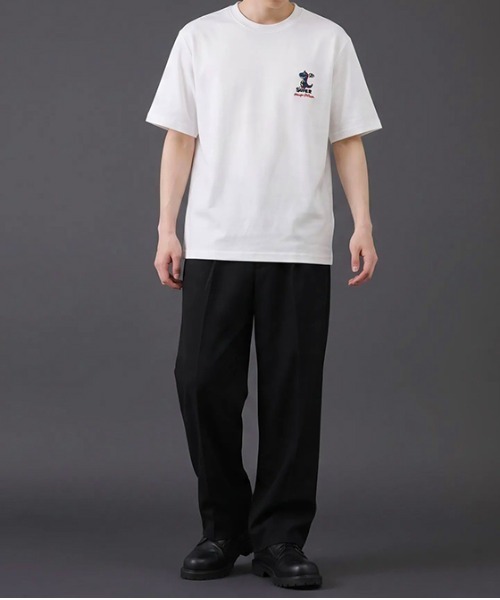 revertical(リバーティカル)の「ダイナソー キャラクター アートグラフィック バックプリント 半袖Tシャツ(Tシャツ/カットソー・メンズ・ホワイト/ブラック・LARGE/MEDIUM)」の5枚目の写真