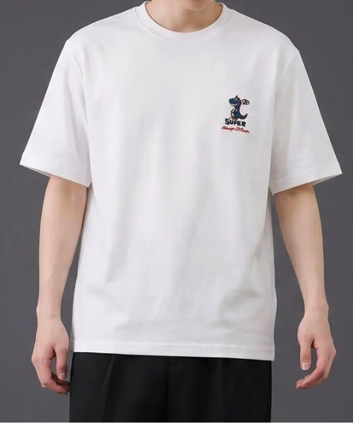 revertical(リバーティカル)の「ダイナソー キャラクター アートグラフィック バックプリント 半袖Tシャツ(Tシャツ/カットソー・メンズ・ホワイト/ブラック・LARGE/MEDIUM)」の3枚目の写真