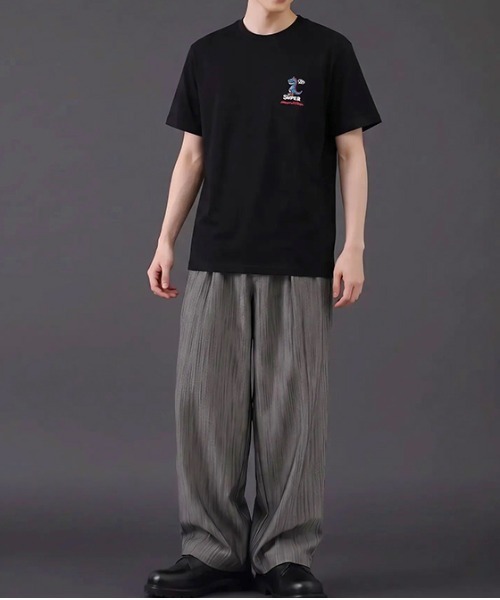 revertical(リバーティカル)の「ダイナソー キャラクター アートグラフィック バックプリント 半袖Tシャツ(Tシャツ/カットソー・メンズ・ホワイト/ブラック・LARGE/MEDIUM)」の10枚目の写真