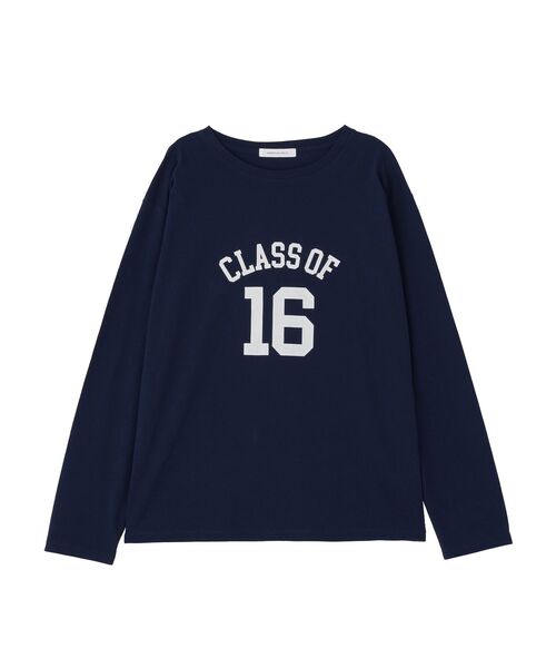 AMERICAN HOLIC(アメリカンホリック)の「シアープリントロンT(Tシャツ/カットソー・レディース・ネイビー/オフホワイト/ホワイト系その他・FREE)」の5枚目の写真